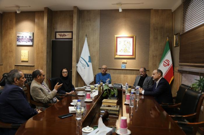 دیدار رئیس و معاون اجرایی موسسه فرهنگی اکو با رئیس دانشگاه هنر ایران